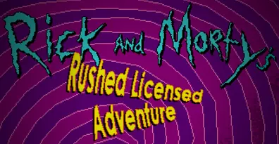 Rick and Morty: Rushed Licensed Adventure logo