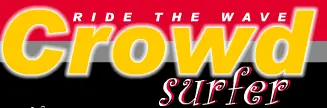 Ride the Wave Crowd Surfer logo