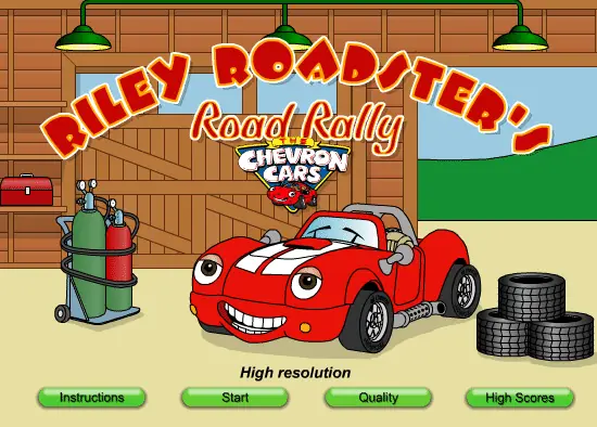 Riley Roadster's Road Rally logo