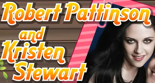 Robert Pattinson and Kristen Stewart logo