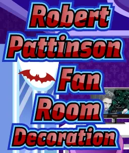 Robert Pattinson Fan Room Decoration logo