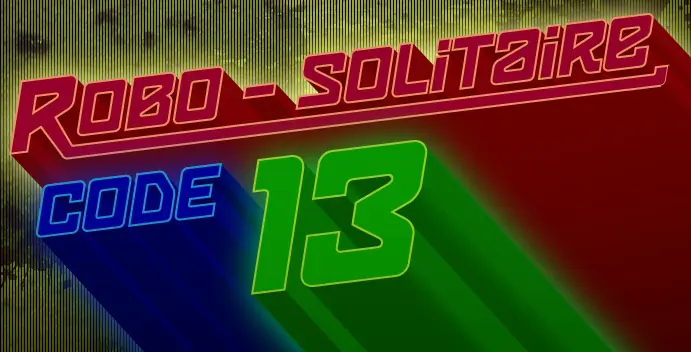 Robo-Solitaire: Code 13 logo