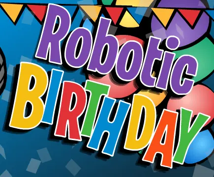 Robotic Birthday logo