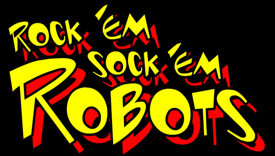 Rockem Sockem Robots logo