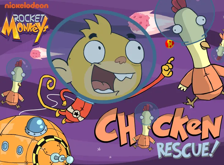 Rocket Monkeys: Chicken Rescue! logo