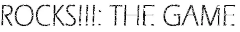 Rocks: The Game logo