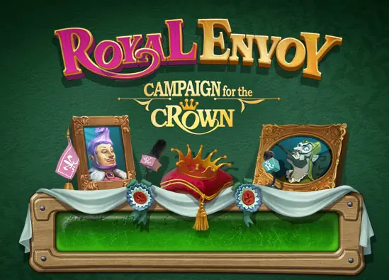 Royal Envoy: Campaign for the Crown logo
