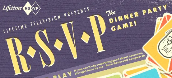 RSVP The Dinner Party Game logo