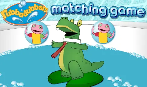 Rubbadubbers Matching Game logo
