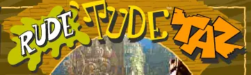 Rude 'Tude Taz logo