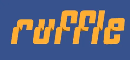 Ruffle Logo Animation logo