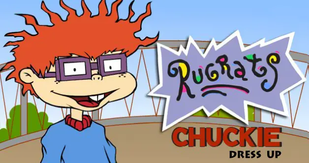 Rugrats Chuckie Dress Up Game logo