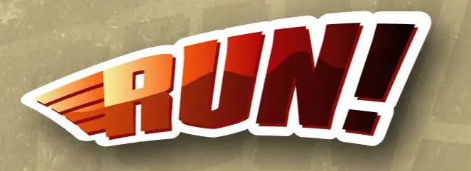 Run! logo