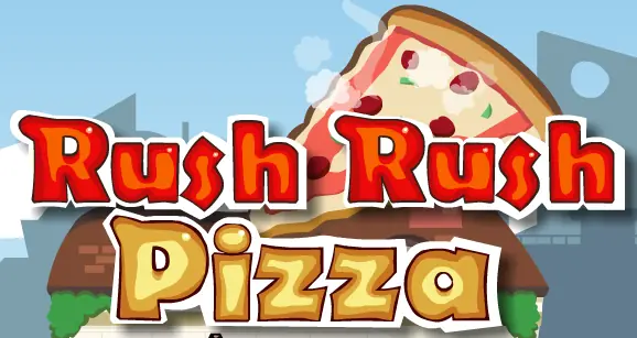 Rush Rush Pizza logo