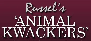Russel's Animal Kwackers logo