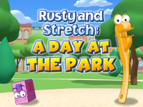Rusty and Stretch: A Day at the Park logo