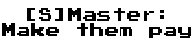 [S]Master: Make them pay logo
