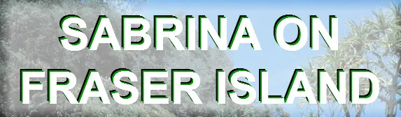 Sabrina on Fraser Island logo