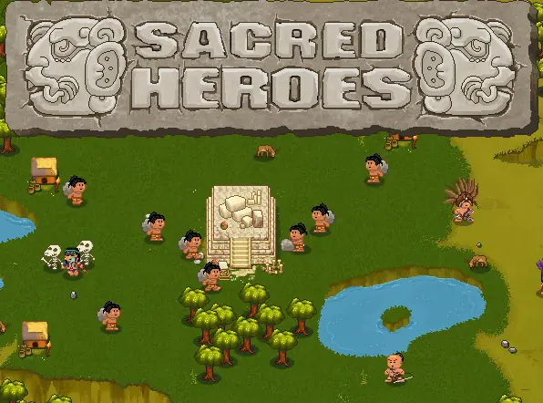 Sacred Heroes logo