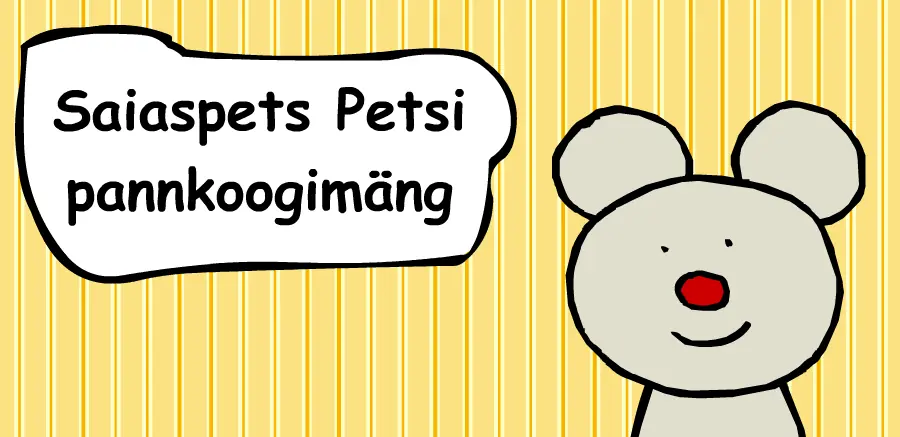 Saiaspets Petsi Pannkoogimäng logo