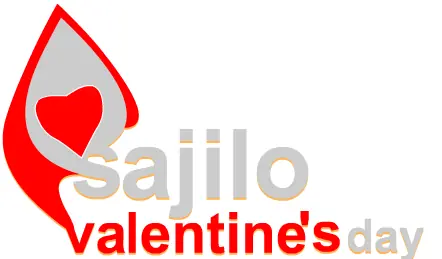 sajilo valentine's day logo