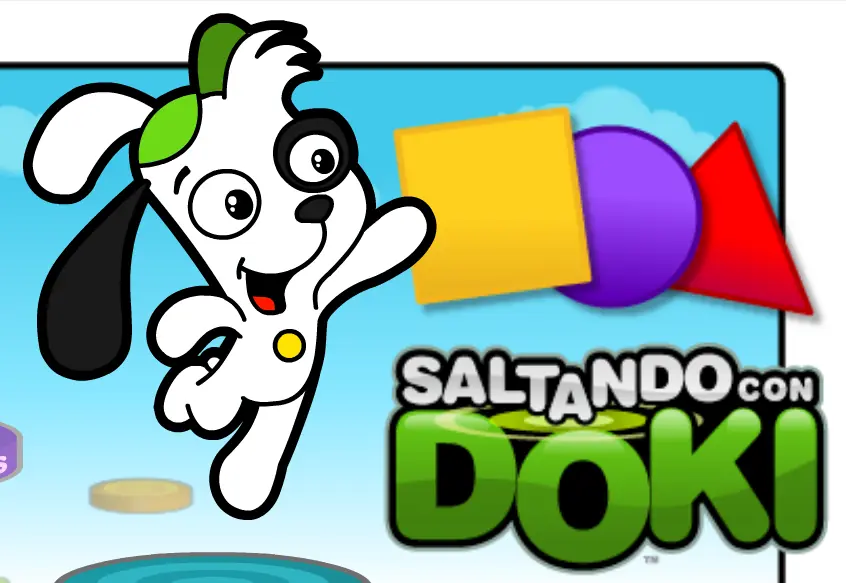 Saltando con Doki logo