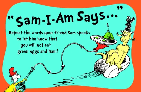 Sam-I-Am Says logo