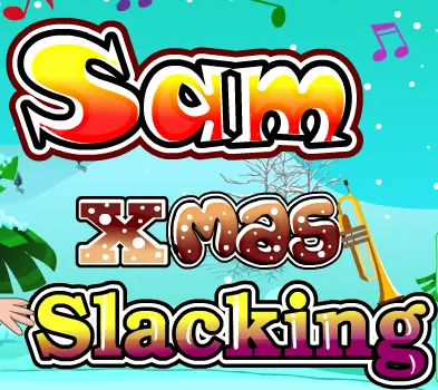 Sam Xmas Slacking logo