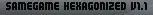 Samegame Hexagonized logo