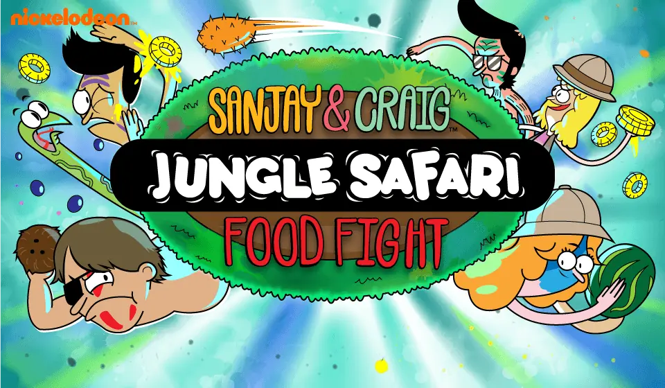 Sanjay and Craig: Jungle Safari Food Fight logo