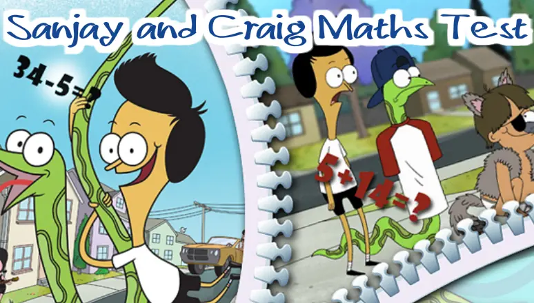 Sanjay and Craig Maths Test logo