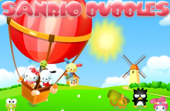 Sanrio Bubbles logo