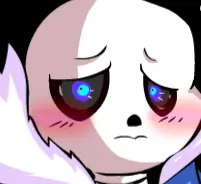Sans wants a hug...Undertale FLASH Interactive logo