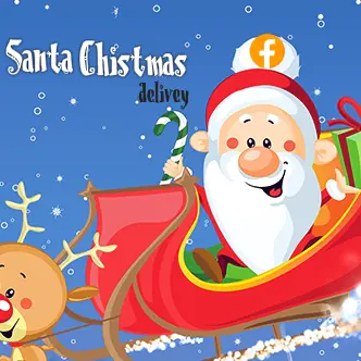 Santa Christmas Delivery logo