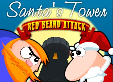 Santa's Tower Red Beard Attack logo