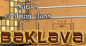 Sara's Cooking Class: Baklava logo
