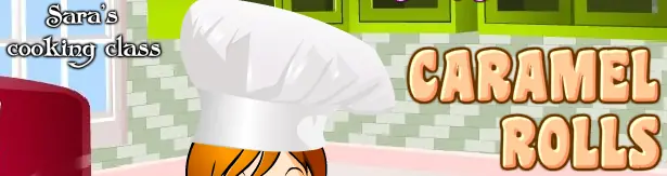 Sara's Cooking Class: Caramel Rolls logo