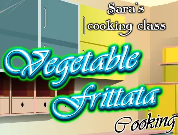 Sara's Cooking Class: Vegetable Frittata logo
