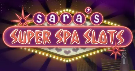 Sara's Super Spa: Slots logo