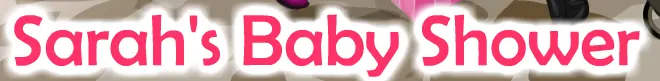 Sarah's Baby Shower logo