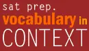 Sat Prep. Vocabulary in Context logo