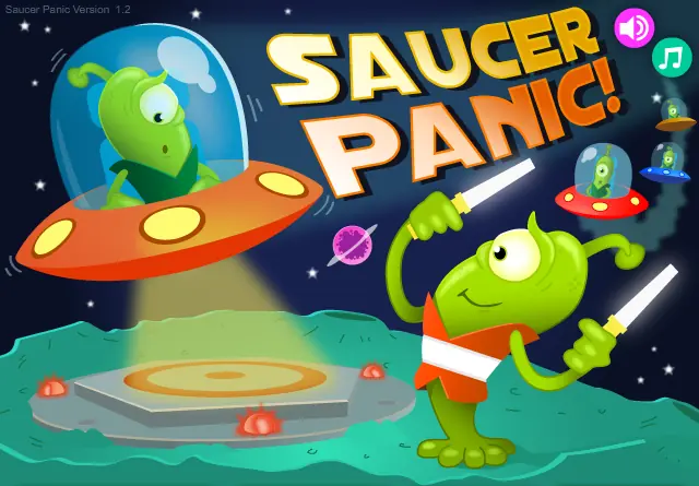 Saucer Panic logo