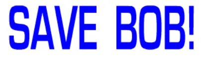 Save Bob! logo