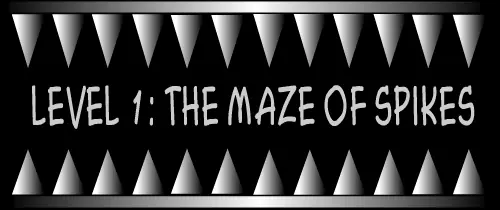 Save The Blobs Level 1: The Maze Of Spikes logo