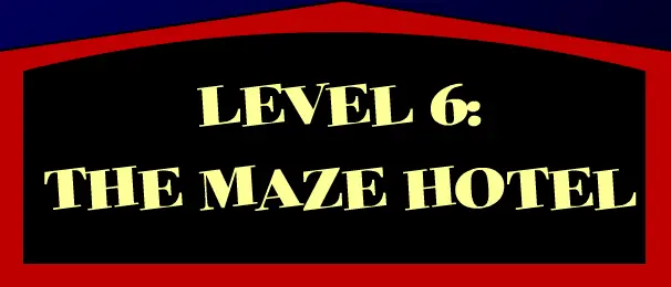 Save The Blobs Level 6: The Maze Hotel logo