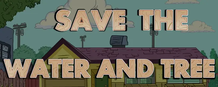 Save the Water and Tree logo