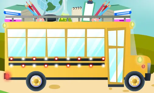 School Bus Decoration logo