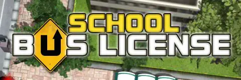 School Bus License logo