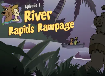 Scooby-Doo: Mayan Monster Mayhem Episode 1 - River Rapids Rampage logo