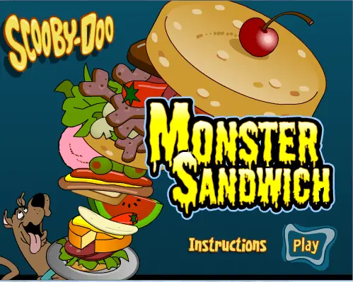 Scooby Doo Monster Sandwich logo